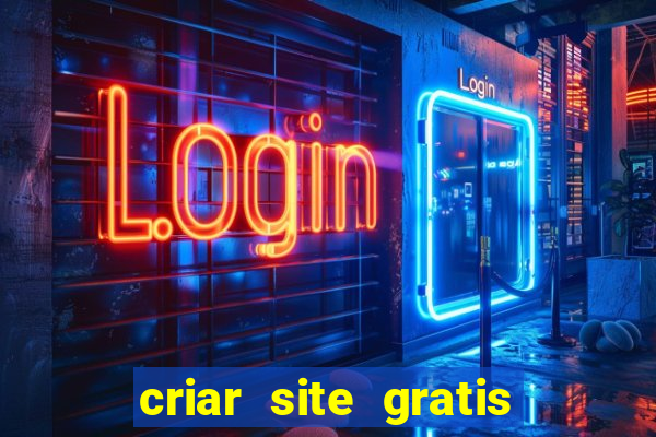 criar site gratis de jogos